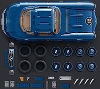 Mattel Brick Shop Hot Wheels Mercedes-Benz 300 SL Building Toy Kit (1600 Pieces), for Collectors
