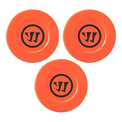 Warrior 3 Street Hockey Pucks - R Exclusive