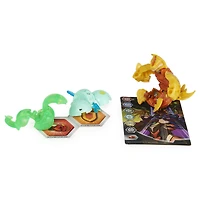 Bakugan Evolutions, Coffret Platinum Power Up Neo Dragonoid avec Nano Fury et Lancer