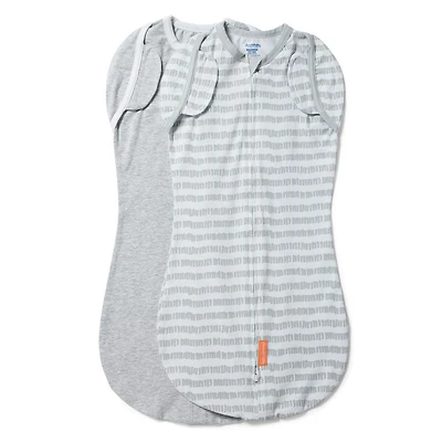 SwaddleMe Arms Free 2PK Sac de nuit transformable MARQUEUR MAGIQUE ÉTAPE 2