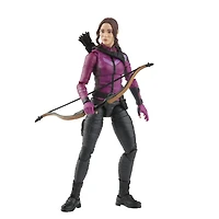 Marvel Legends Series, figurine de collection Kate Bishop de 15 cm de la série MCU Disney+ Hawkeye, 3 accessoires et 1 pièce Build-a-Figure