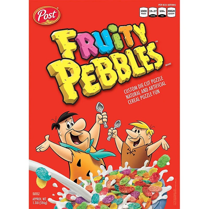 USAopoly Post Cereal "Fruity Pebbles" 1000 Piece Puzzle - English Edition