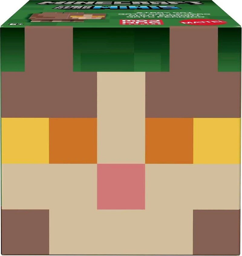 Assortiment de minis têtes de foules Minecraft