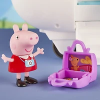 Peppa Pig Peppa's Adventures Air Peppa Airplane Vehicle Preschool Toy with Rolling Wheels, 1 Figure, 1 Accessory
