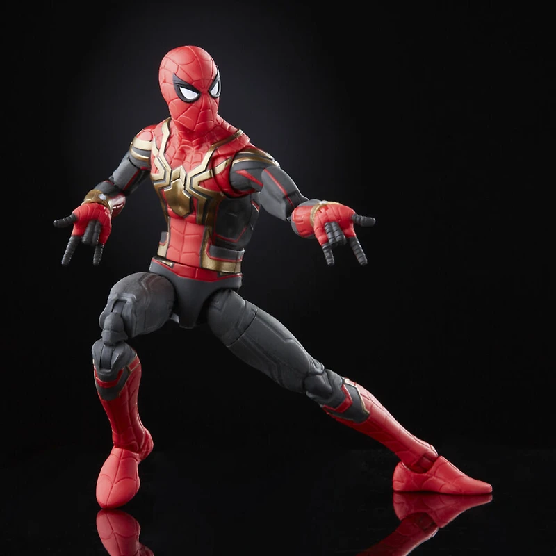 Marvel Legends Series Spider-Man en costume combiné, figurine de collection - Notre exclusivité