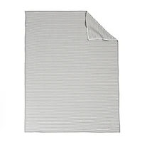 Couverture pour bébé en coton, rayures