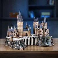 4D Build, Harry Potter, Château de Poudlard, Puzzle 3D en papier, 197 pièces
