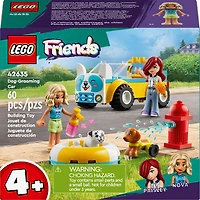 LEGO Friends Dog-Grooming Car, Vehicle Playset, Animal and Nature Pretend-Play Toy for Kids 42635