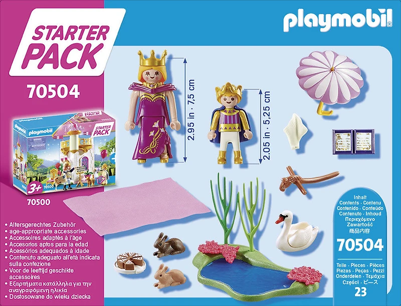 Playmobil - Starter Pack Reine et enfant