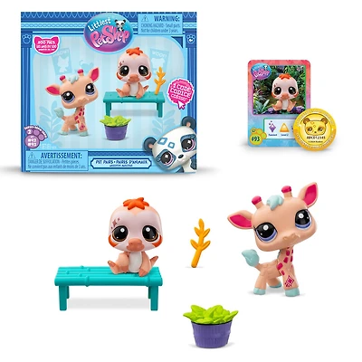 Littlest Pet Shop - Paires D'Animaux De Compagnie 2Pk Zoo Chill
