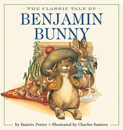 Classic Tale of Benjamin Bunny Oversized Padded Board Book - Édition anglaise