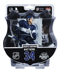 Auston Matthews Maple Leafs Toronto Figurine 6' LNH - Édition limitée Classique du centenaire