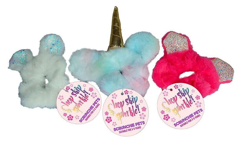 Peluches à cheveux Hop Skip Sparkle - L'assortiment peut varier - Notre exclusivité