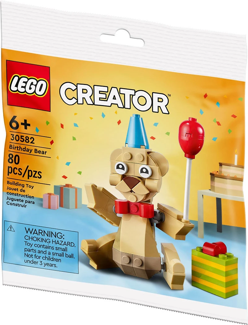 LEGO Creator L'ourson d'anniversaire 30582