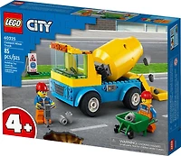 LEGO City Le camion malaxeur 60325 Ensemble de construction (85 pièces)