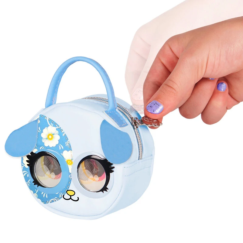 Micro Purse Pets, Chiot Daizy Dogo, Petit sac à main élégant qui lève les yeux au ciel