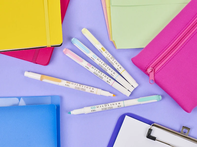 Zebra Mildliner Highlighter 5 Pack Cool