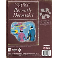 USAopoly Beetlejuice "Handbook for the Recently Deceased" 1000 Piece Puzzle - English Edition