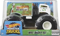 Hot Wheels- Monster Trucks - Véhicule Will Trash It All