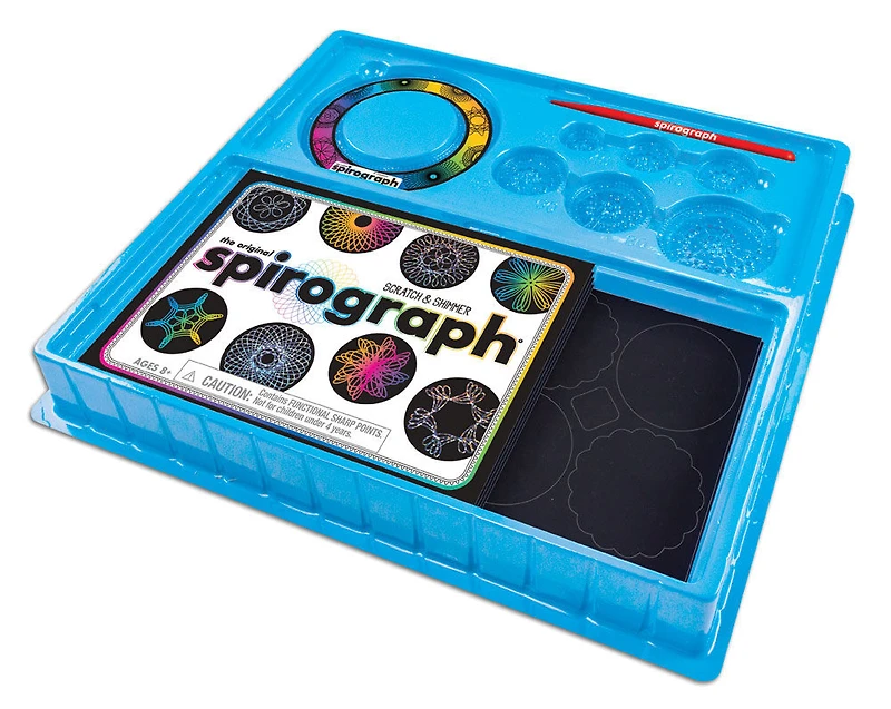 Spirograph Gratte Et Miroite - Édition anglaise