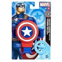 Hasbro Marvel Captain America Shield Gauntlet Disc Blaster Role-Play Toy, For Kids Ages 5 and Up