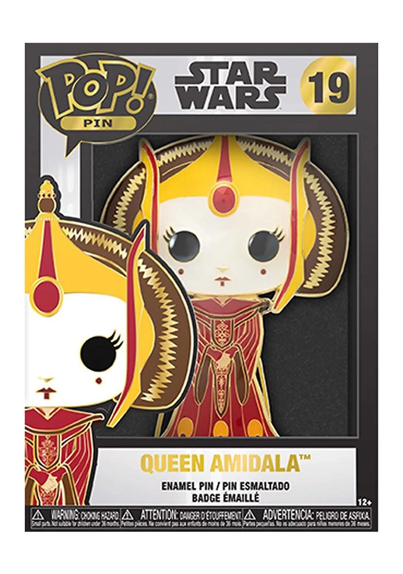 Badge émaillé Queen Amidala par Funko Pop! SW