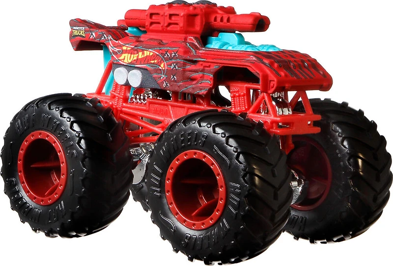 Hot Wheels Monster Trucks Savage Smashers Rolling Warriors 5 Pack - R Exclusive