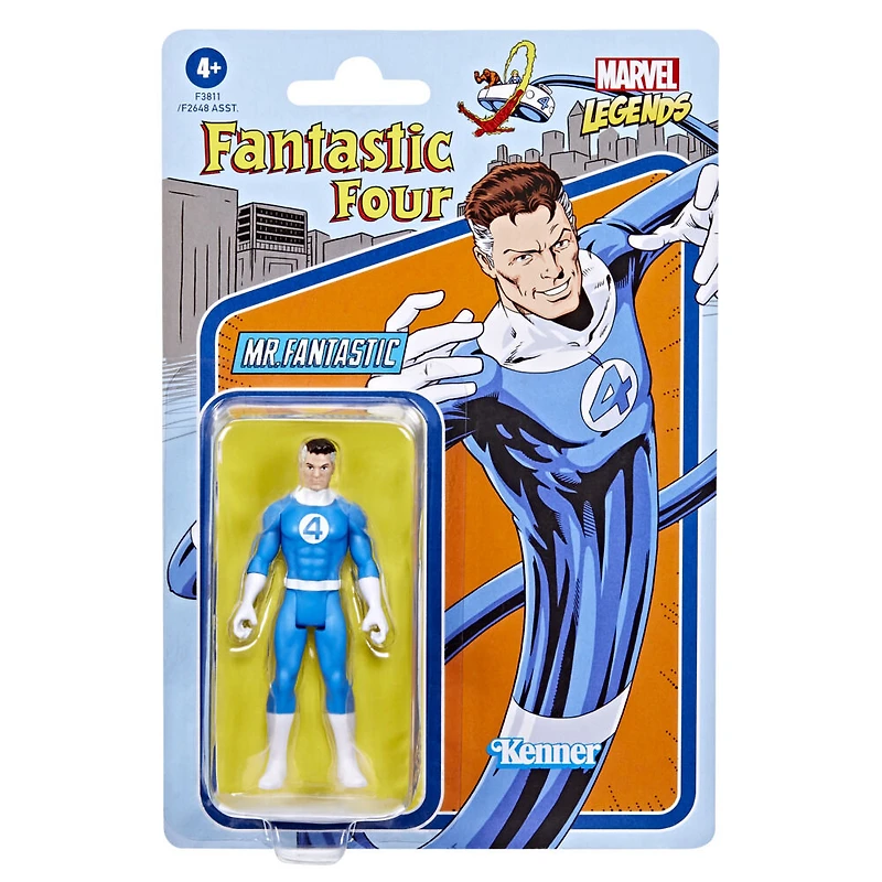 Marvel Legends Series Retro 375 Collection Mr. Fantastic Action Figure Toy