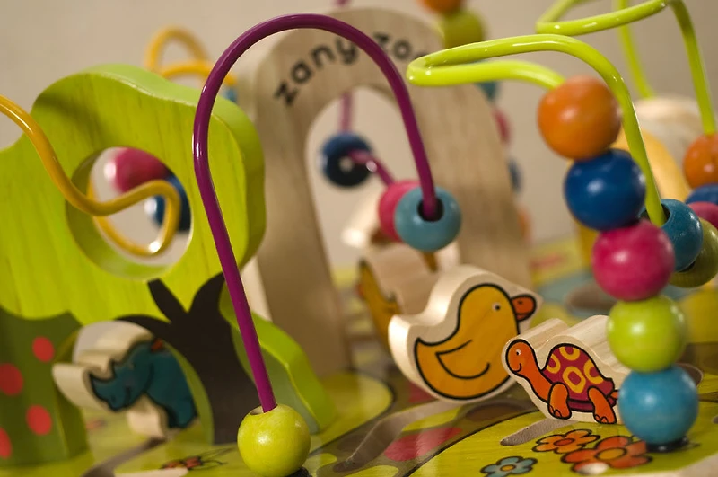 Zany Zoo cube d'activité en bois, B. Toys 