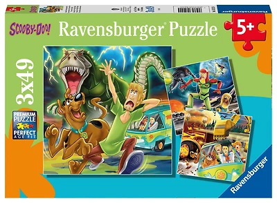 Ravensburger Scooby Doo : Casse-tête 49 pièces Night Fright (paquet de 3)