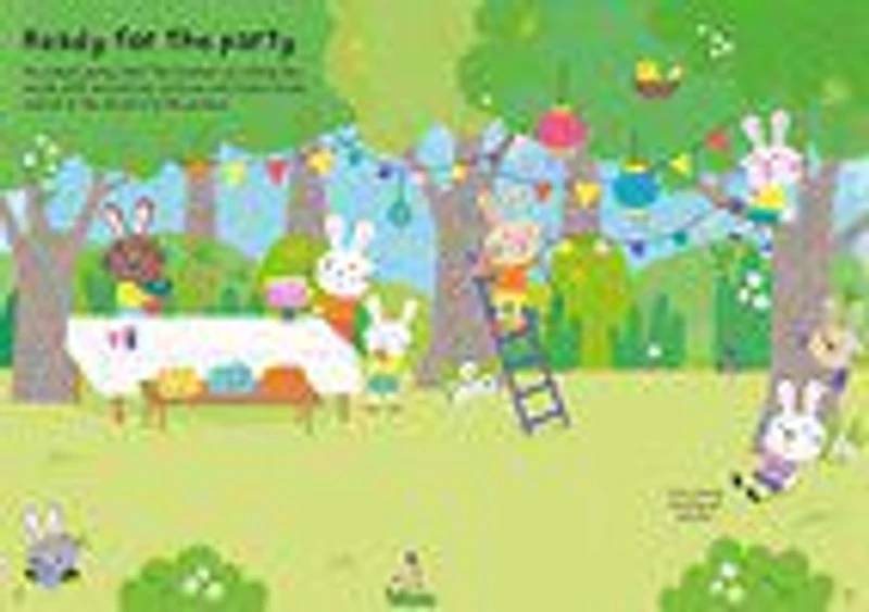 Little First Stickers Easter Bunnies - Édition anglaise