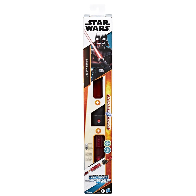 Star Wars Lightsaber Forge Kyber Core Darth Vader, sabre laser électronique rouge personnalisable
