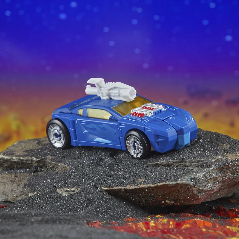 Transformers Legacy United Deluxe Class Robots in Disguise 2001 Universe Autobot Side Burn Action Figure