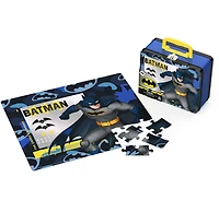 Batman 48 Piece Puzzle in Lunchbox Tin