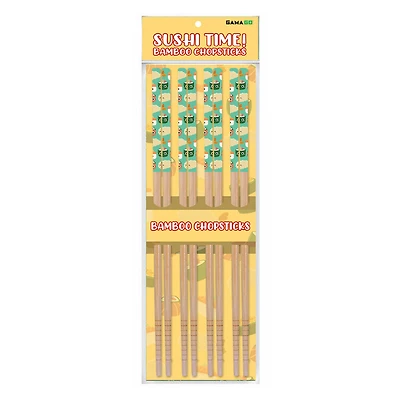 Sushi Time Bamboo Chopsticks - Édition anglaise