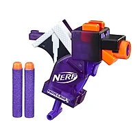 Nerf Microshots Minecraft, mini-blaster Ender dragon, design du monstre de Minecraft