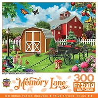 Memory Lane 300 Piece EZ-Grip Puzzle - "Barnyard Beauties"