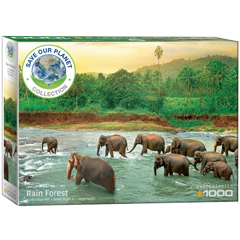 Puzzle 1000 pièces Rainforest d'Eurographics