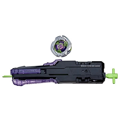Beyblade X, Pack de lanceur à prises victorieuses à rotation droite
