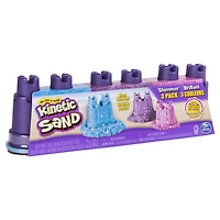 Kinetic Sand - Coffret Shimmering Sand avec des moules