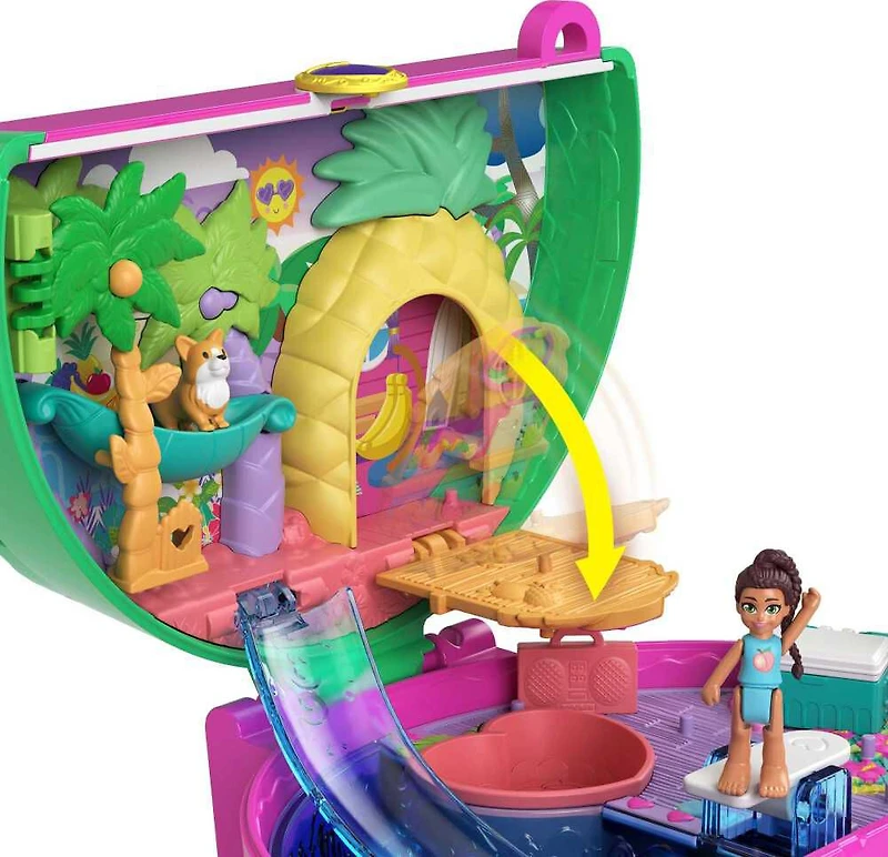 Polly Pocket Watermelon Pool Party Compact Playset