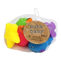 Buba Baby Jouets de bain en pack 6 : Poissons variés