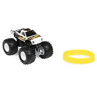 Monster Jam, Official Thunder 4x4 Monster Truck, Die-Cast Vehicle, Inverse Trucks Series, 1:64 Scale