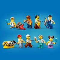 LEGO City Le port maritime et le navire de marchandises Jouet 60422