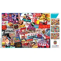 Casse-Tête 1000 Pièces "Flashbacks Quick Stop Diner"