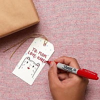 Sharpie Permanent Markers, Fine Point, Assorted Colours, 5 Count