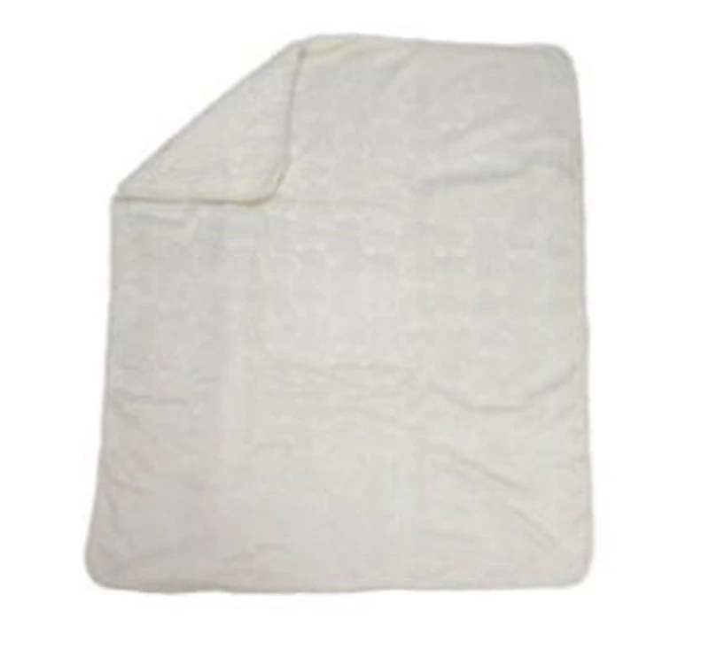 Koala Baby Couverture Sherpa en relief   crème.