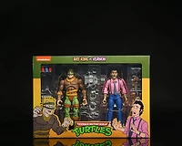 TMNT Rat King et Vernon Lot de 2 figurines articulées 17,8 cm - Édition anglaise