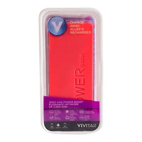 Optimiseur de puissance de 2,600 mAh de Vivitar- Rouge