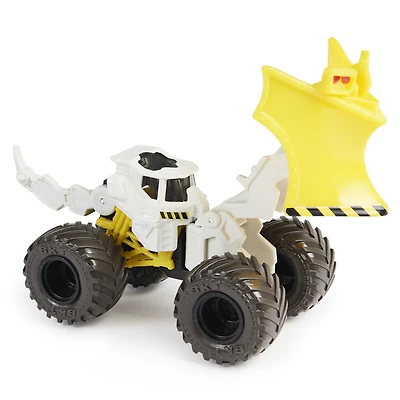 Monster Jam, Monster truck Wedge Dirt Squad officiel avec pièces mobiles, véhicule en métal moulé à l'échelle 1:64